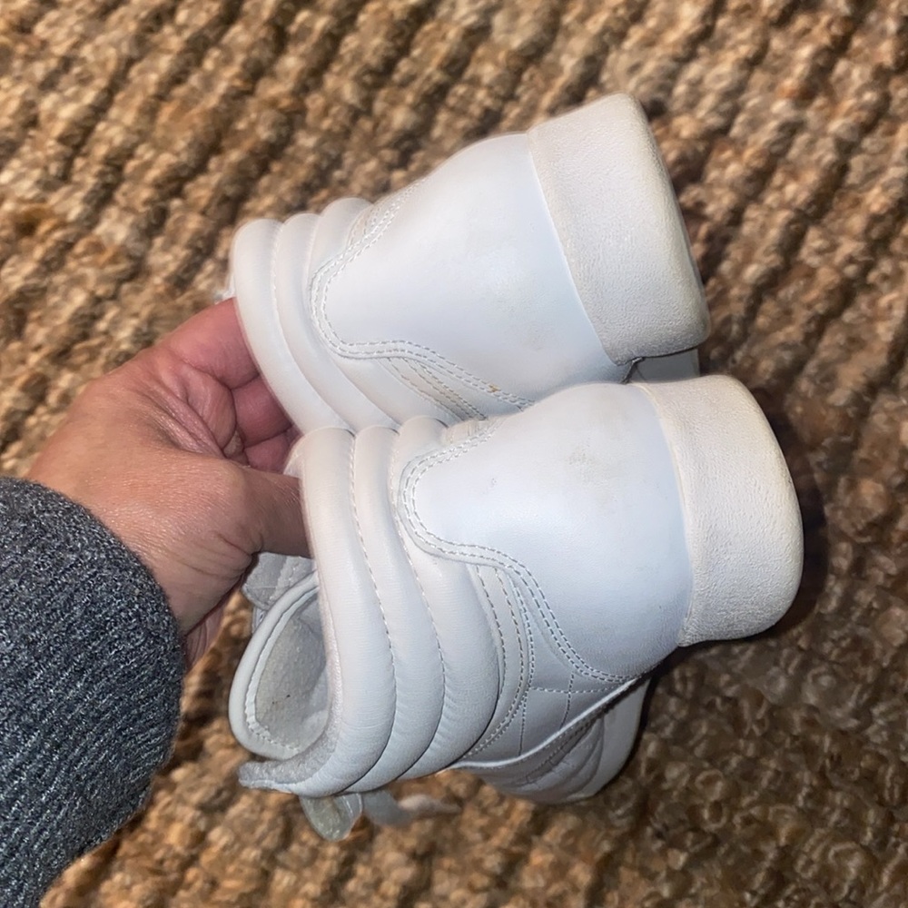 Reebok White High-Top Sneakers - Picture 4 of 6